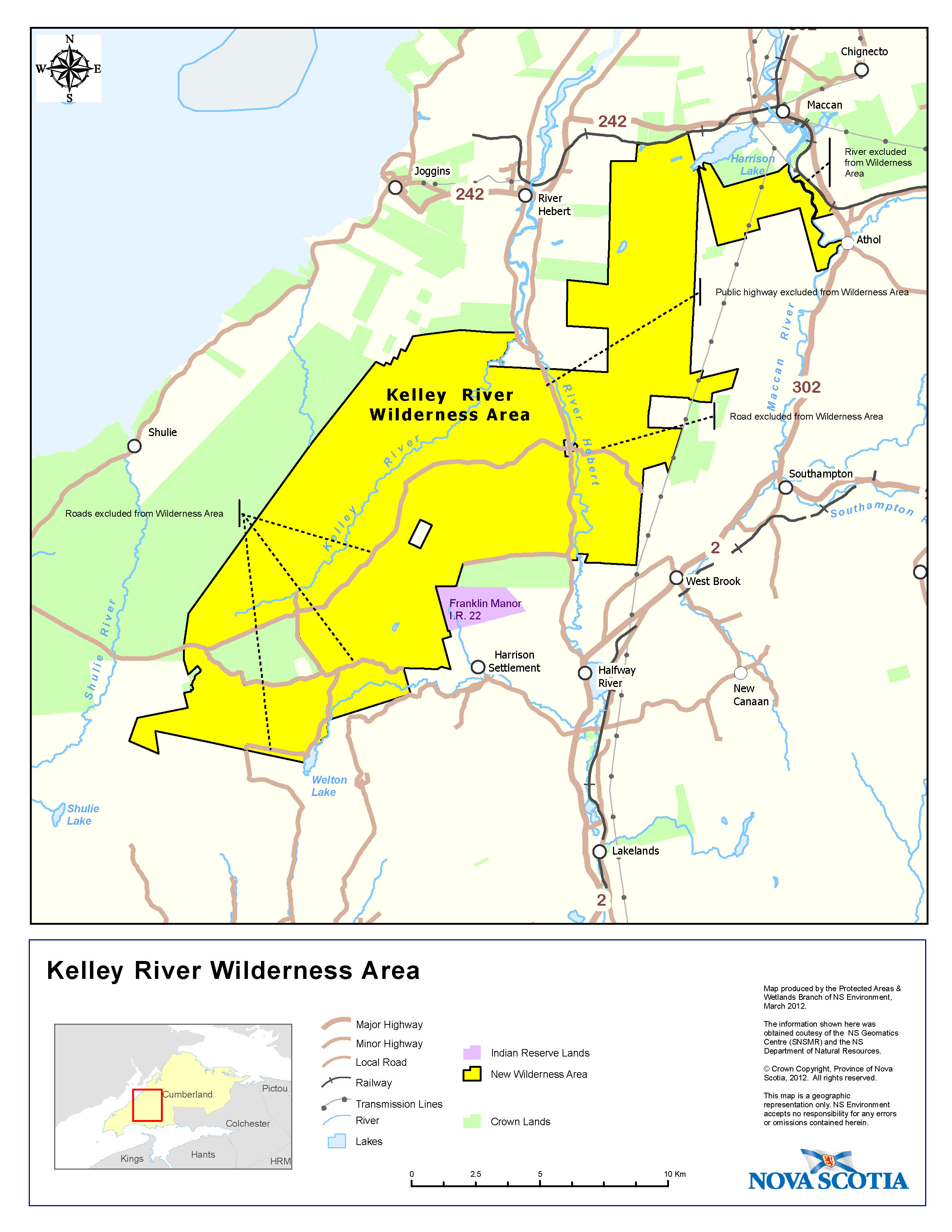 Kelley River Wilderness Area